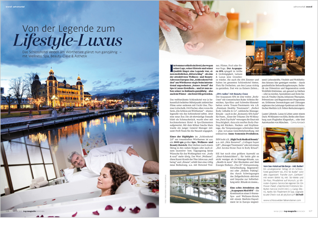 Magazin Presseartikel Falkensteiner Schlosshotel Velden Magazin Presseartikel Falkensteiner Schlosshotel Velden